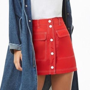 Forever 21 Windbreaker Skirt